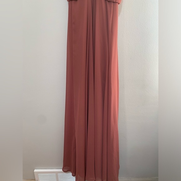 Jenny Yoo Inesse Dress in Dusty Rose (Size 0) - Picture 11 of 15